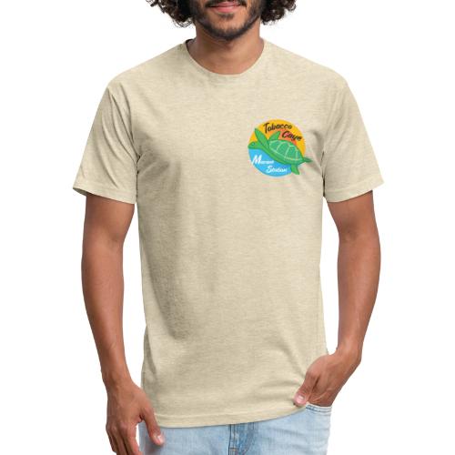 Trash turtle - Fitted Cotton/Poly T-Shirt by Next Level