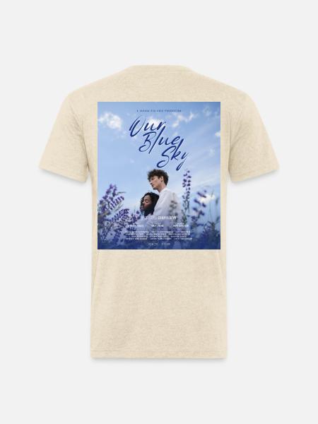 Our Blue Sky - Unisex Poly/Cotton T-Shirt - heather cream