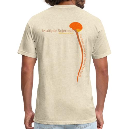 The Brain is Just Part of the MS Puzzle - Unisex Poly/Cotton T-Shirt