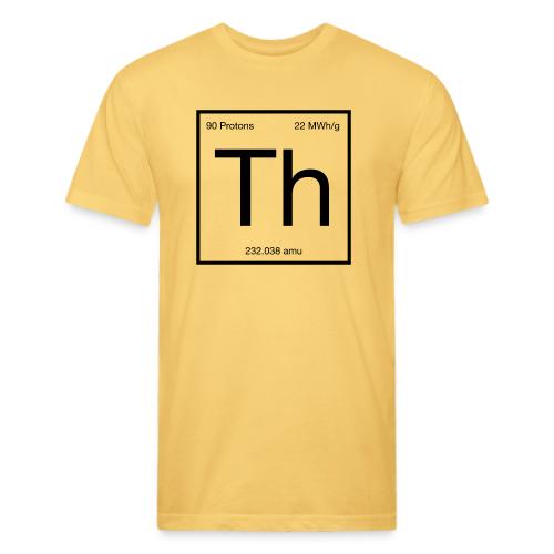 Thorium. Double-sided design. Black text. - Unisex Poly/Cotton T-Shirt