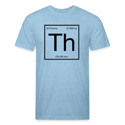 Thorium. Double-sided design. Black text. - Unisex Poly/Cotton T-Shirt