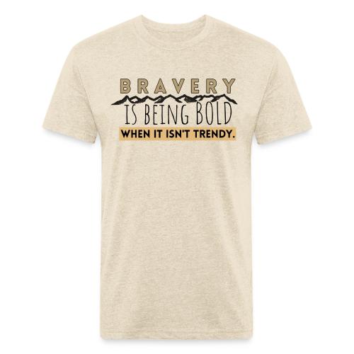 Bravery - Unisex Poly/Cotton T-Shirt