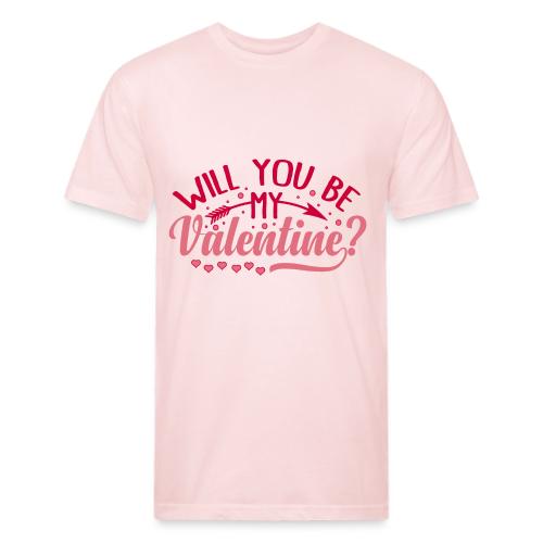 Will you be my Valentine #2 - Unisex Poly/Cotton T-Shirt