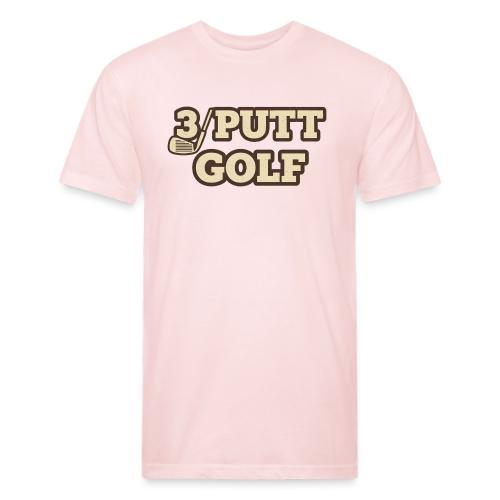Golfing Joke T-Shirt: 3 Putt Golf Humor Tee - Unisex Poly/Cotton T-Shirt
