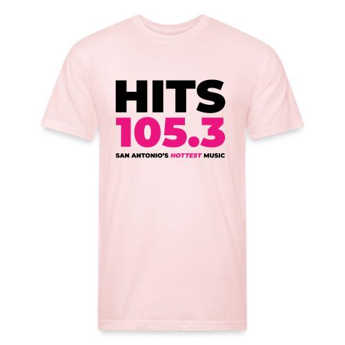 HITS 105.3 Logo - Unisex Poly/Cotton T-Shirt