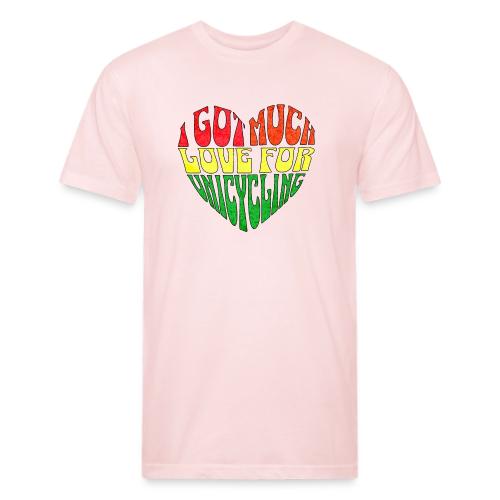 I Got Much Love For Unicycling - Unisex Poly/Cotton T-Shirt