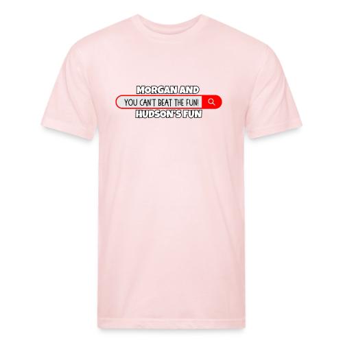 Morgan and Hudson's You Can't Beat The Fun! - Men’s Fitted Poly/Cotton T-Shirt