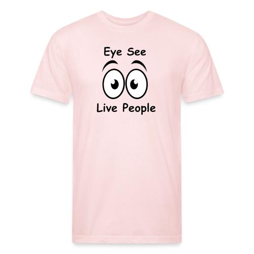 Eye See Live People - Unisex Poly/Cotton T-Shirt