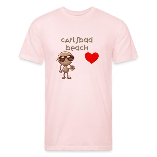 Smoon City_Carlsbad Beach - Unisex Poly/Cotton T-Shirt
