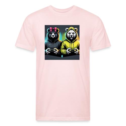 Gamer Bears - Unisex Poly/Cotton T-Shirt