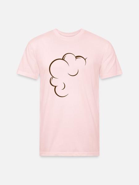 bubbles - Unisex Poly/Cotton T-Shirt - blush pink