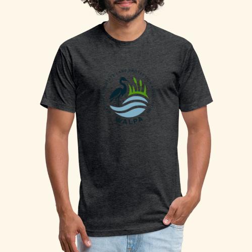 Circular Logo With Text No Background - Unisex Poly/Cotton T-Shirt