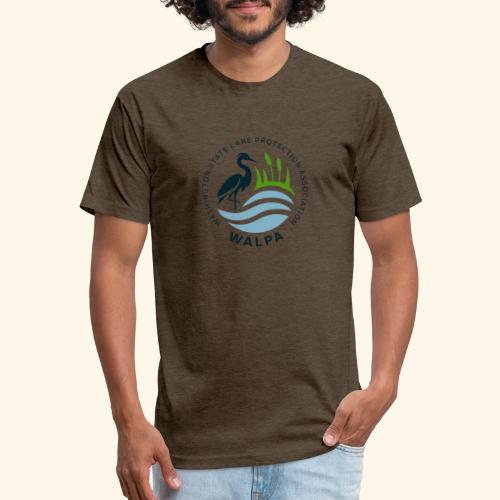 Circular Logo With Text No Background - Unisex Poly/Cotton T-Shirt