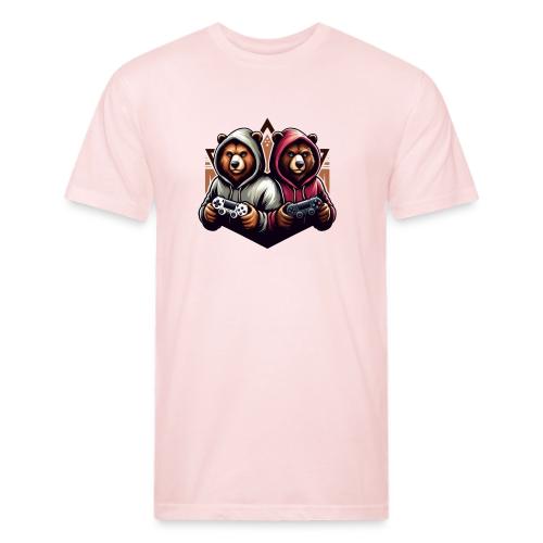 2 grizzlies gamer bears - Unisex Poly/Cotton T-Shirt