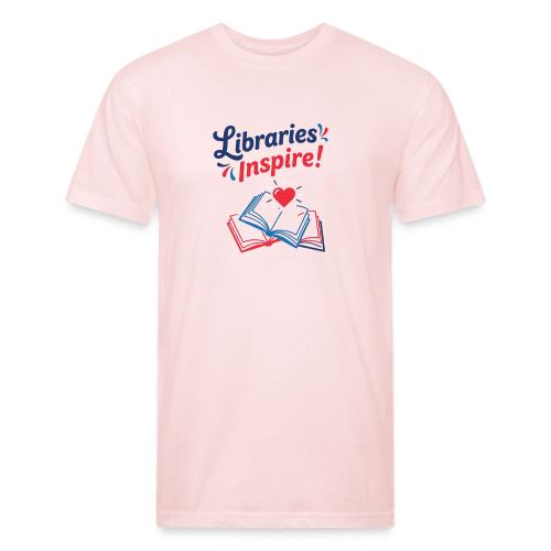 Libraries Inspire! - Unisex Poly/Cotton T-Shirt