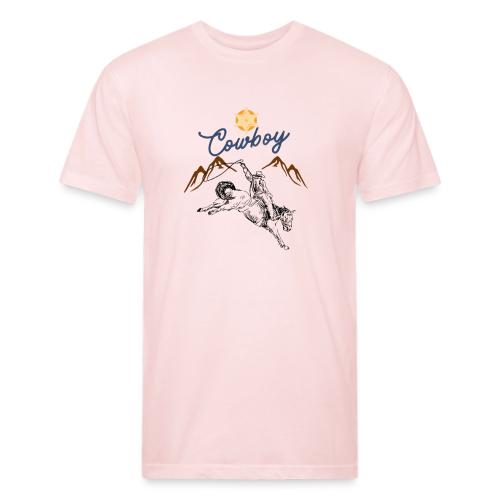 Wild West Cowboy Ride - Unisex Poly/Cotton T-Shirt