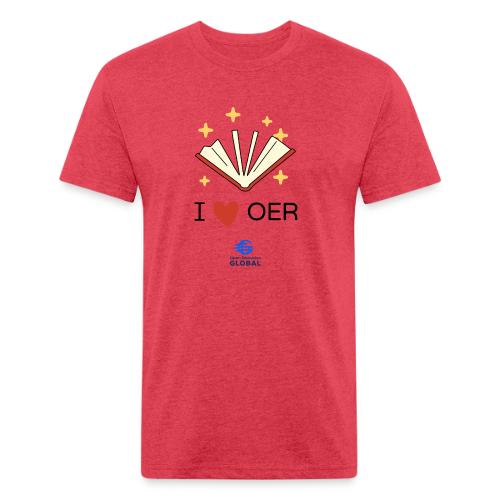 I love OER - Unisex Poly/Cotton T-Shirt