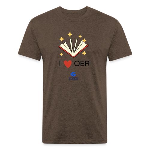 I love OER - Unisex Poly/Cotton T-Shirt