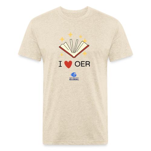I love OER - Unisex Poly/Cotton T-Shirt