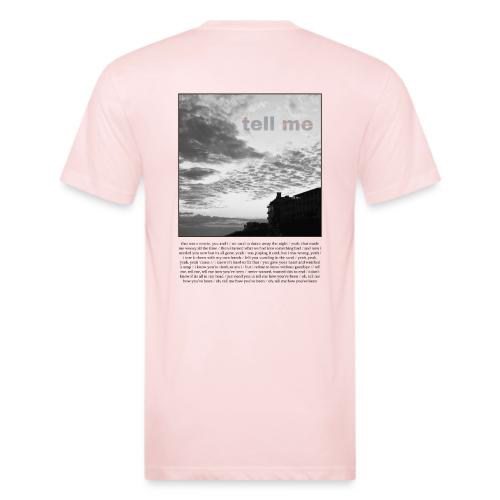 tell me - Unisex Poly/Cotton T-Shirt