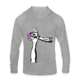 Eye Of The Beholder DD - Unisex Tri-Blend Hoodie Shirt