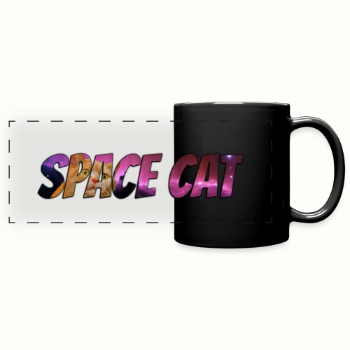 Space Cat - Full Color Panoramic Mug