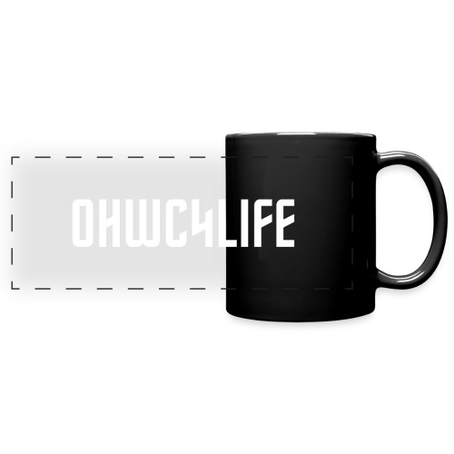 OHWC4LIFE text WH-NO-BG - Full Color Panoramic Mug