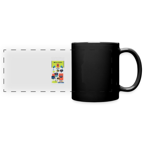 iphone5screenbots - Full Color Panoramic Mug
