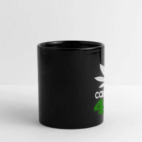 Humorous 420 Authentic Herb Weed Marijuana Design - Tasse en couleur panorama