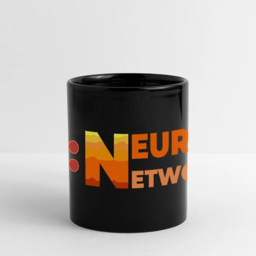 Neural Network: Digital Synapses - Full Color Panoramic Mug