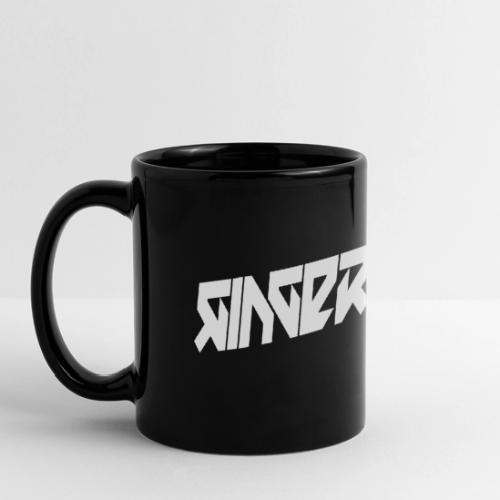 Ginger Snap5 logo (one line white) - Full Color Panoramic Mug