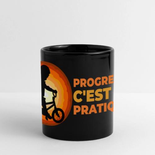 On the Move Towards Progress - Full Color Panoramic Mug