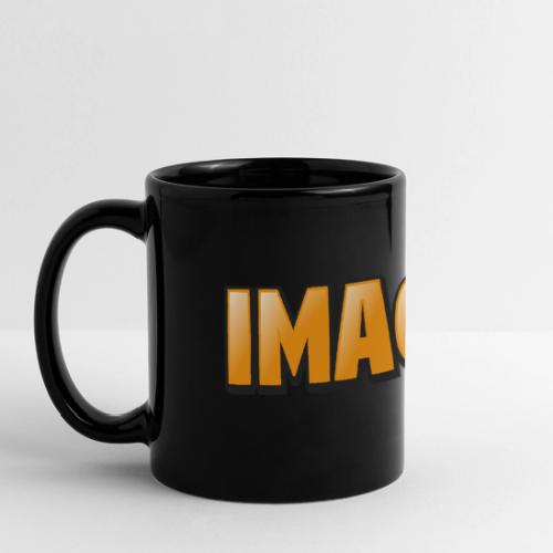 Imagine Word Art – Creative Gradient Design - Full Color Panoramic Mug