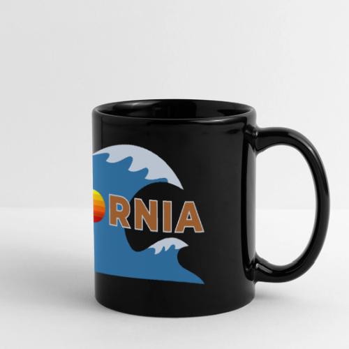 Blue Wave California - Full Color Panoramic Mug