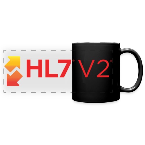 HL7 Version 2 Logo - Full Color Panoramic Mug