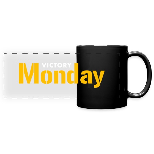 Victory Monday (Black/1-sided) - Full Color Panoramic Mug