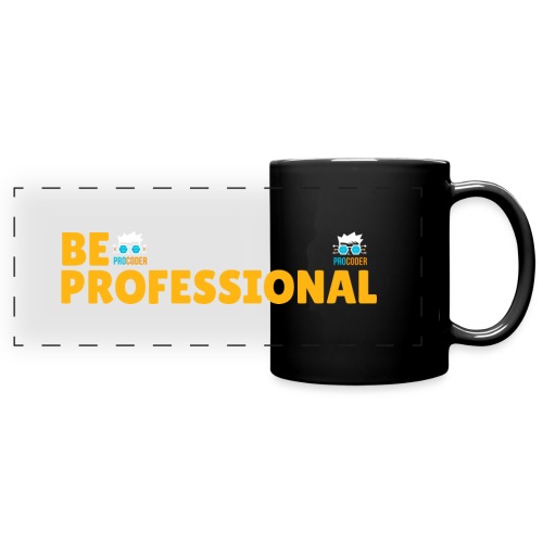 Be Professional (light, panoramic) - Full Color Panoramic Mug
