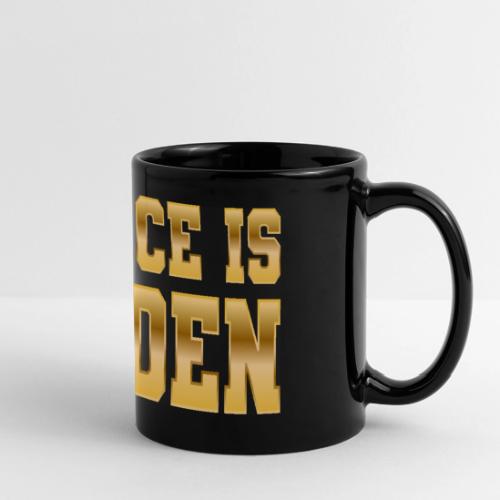Silence is Golden - Full Color Panoramic Mug