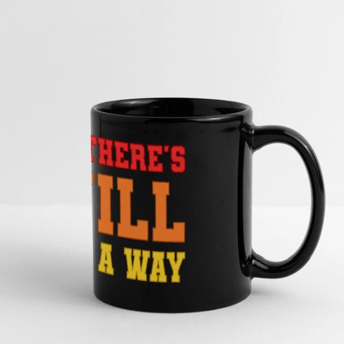 Willpower Wins - Full Color Panoramic Mug