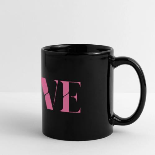 Pink love mug - Full Color Panoramic Mug