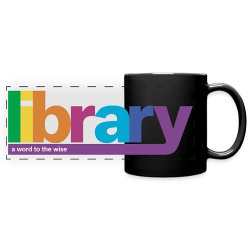 Vintage ALA: A word to the wise - library - Full Color Panoramic Mug