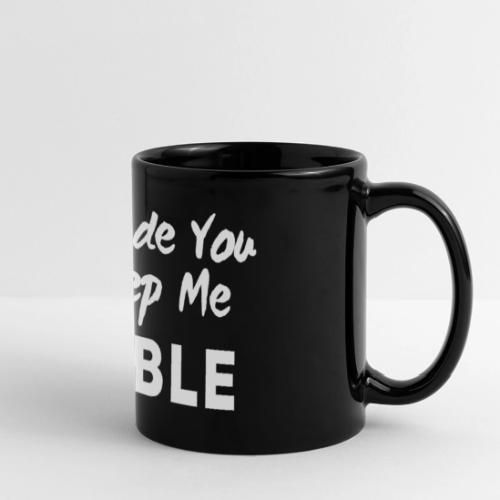 Christian humility (white) - Full Color Panoramic Mug