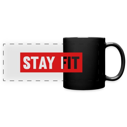 Stay Fit - Full Color Panoramic Mug