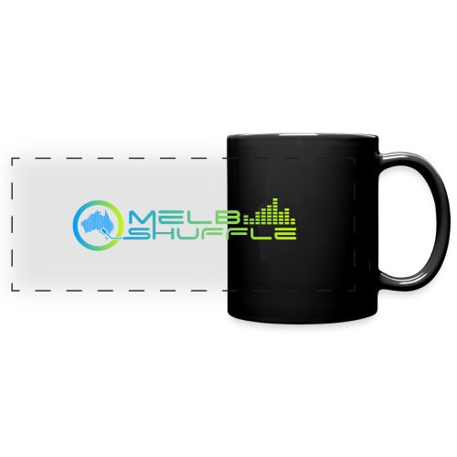 Melbshuffle Gradient Logo - Full Color Panoramic Mug