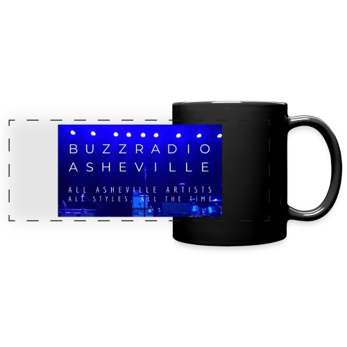 Buzz Radio Asheville - Support The Scene - Full Color Panoramic Mug