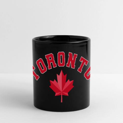 Toronto with maple leaf - Full Color Panoramic Mug