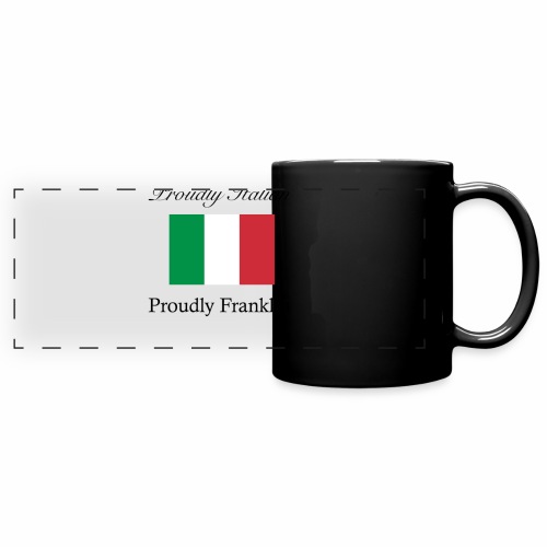 Proudly Italian, Proudly Franklin - Full Color Panoramic Mug