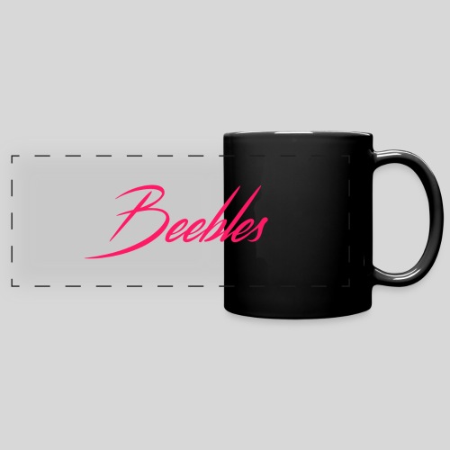 Pink Beebles Logo - Full Color Panoramic Mug