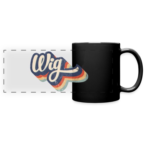 Vintage Wig - Full Color Panoramic Mug