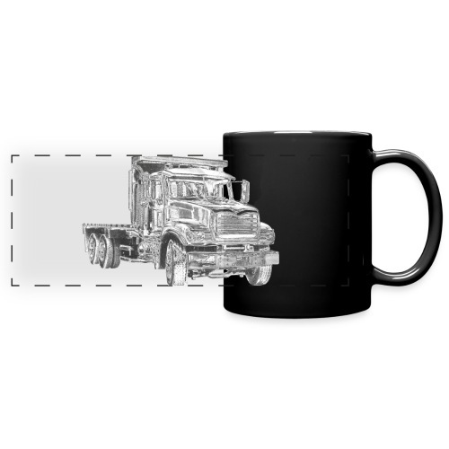 Flatbed Truck - Full Color Panoramic Mug